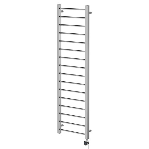 Cohen Chrome 1600mm x 500mm Straight Wifi Thermostatic Electric Heated Towel Rail