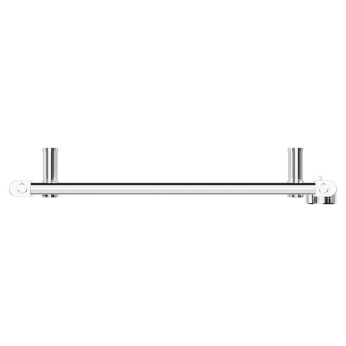 Pizarro Chrome 1200mm x 600mm Straight Wifi Thermostatic Electric Heated Towel Rail