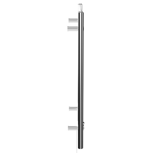 Pizarro Chrome 800mm x 500mm Straight Wifi Thermostatic Electric Heated Towel Rail