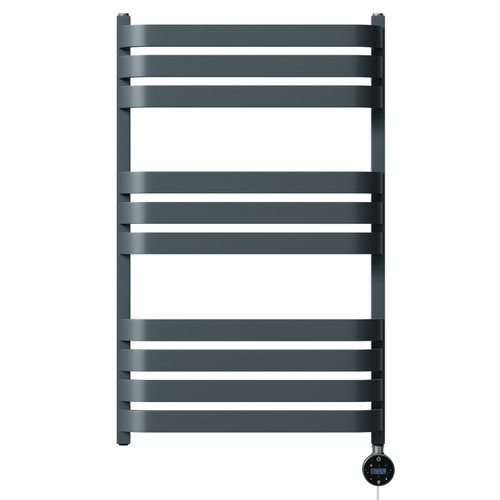 Vasco Anthracite 800mm x 500mm Wifi Thermostatic Electric Heated Towel Rail