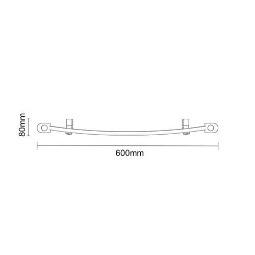 Columbus Chrome 800mm x 600mm Curved Wifi Thermostatic Electric Heated Towel Rail