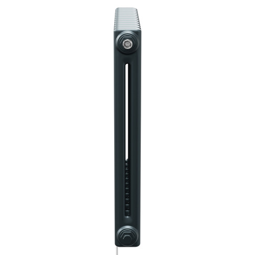 Colosseum Anthracite 600mm x 548mm Horizontal Wifi Thermostatic Electric Double Column Radiator