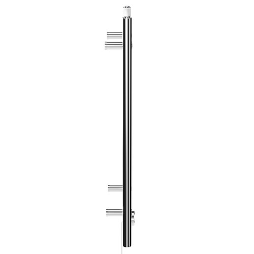 Pizarro Chrome 800mm x 400mm Straight Wifi Thermostatic Electric Heated Towel Rail