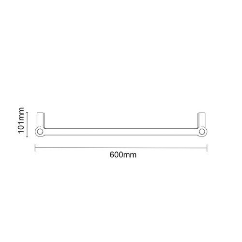 Silves Stainless Steel 1200mm x 600mm Wifi Thermostatic Electric Heated Towel Rail