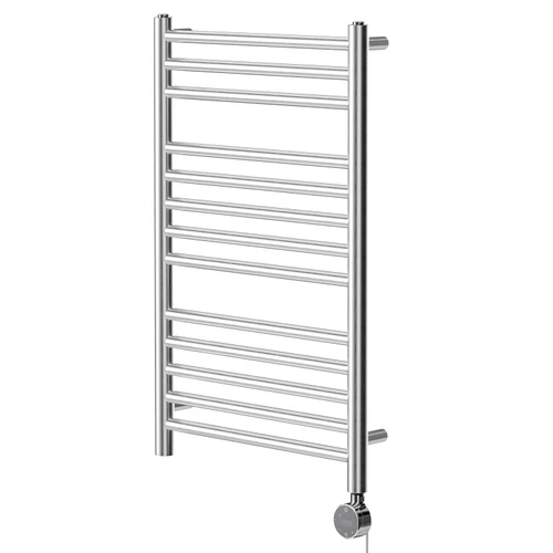 Silves Stainless Steel 800mm x 500mm Wifi Thermostatic Electric Heated Towel Rail