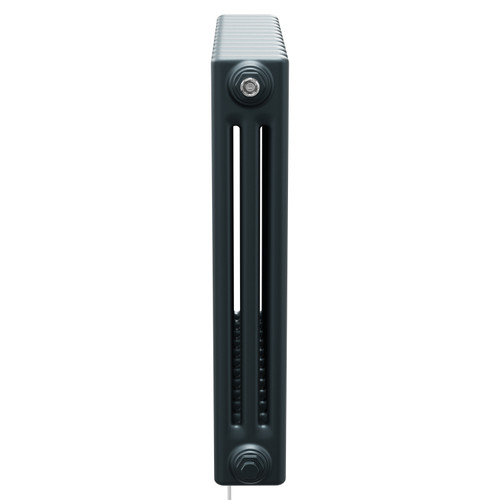 Colosseum Anthracite 600mm x 554mm Horizontal Wifi Thermostatic Electric Triple Column Radiator