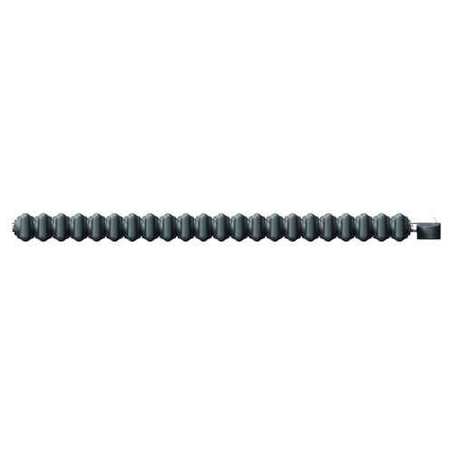 Colosseum Anthracite 600mm x 988mm Horizontal Wifi Thermostatic Electric Double Column Radiator