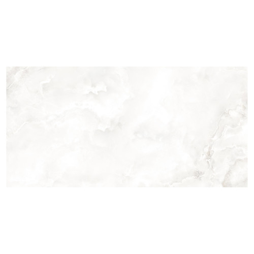 Kyanit White Satin 60cm x 120cm Porcelain Floor and Wall Tile Pattern 5
