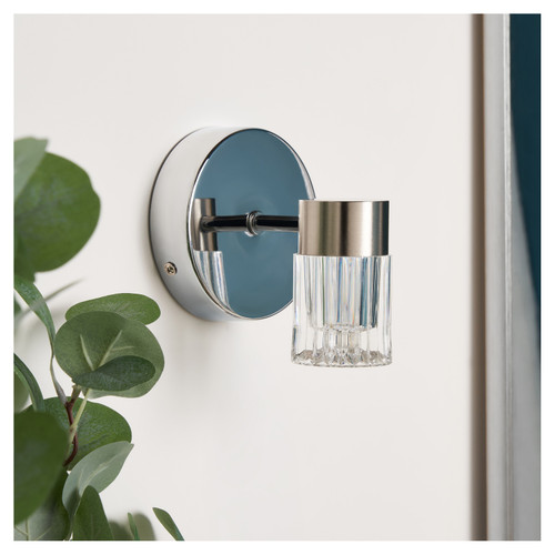 Forum Spa Bizet Chrome Adjustable Spot Wall Light Lifestyle