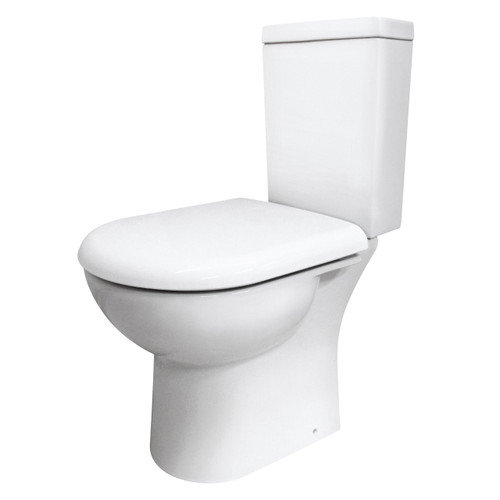 Nuie Harmony Basin And Toilet Set White - CHM003.