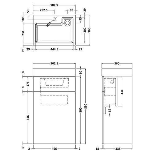Dimensions