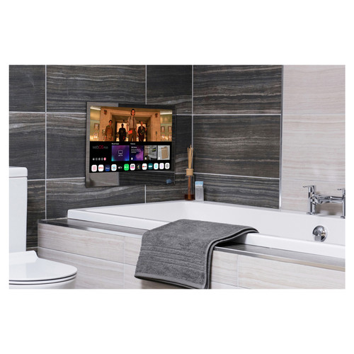 ProofVision Premium Mirror 32" Waterproof Bathroom Smart Television - PVB32MW Lifestyle 2