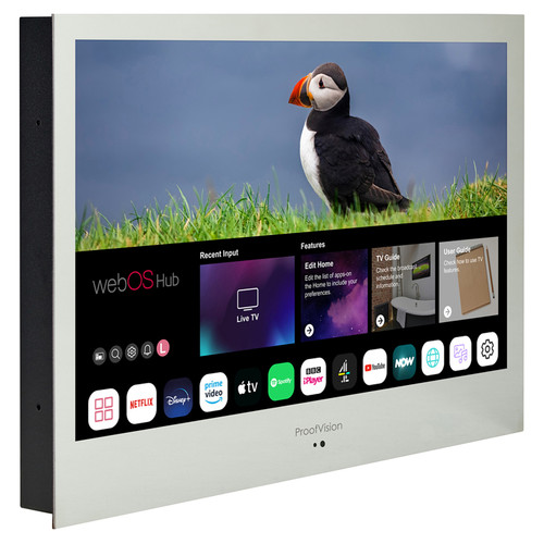 ProofVision Premium Mirror 43" Waterproof Bathroom Smart Television - PVB43MW Right