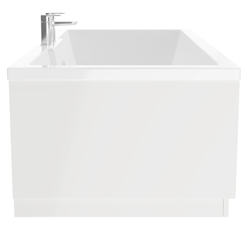 Legend 1500mm x 700mm Right Hand Straight Single Ended Bath Side View