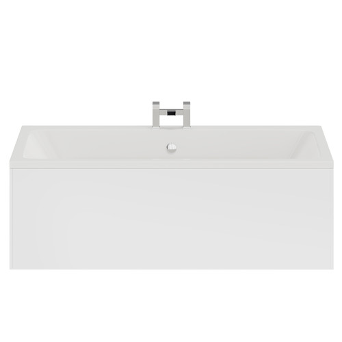 Verna 1800mm x 900mm Straight Double Ended Bath Front View