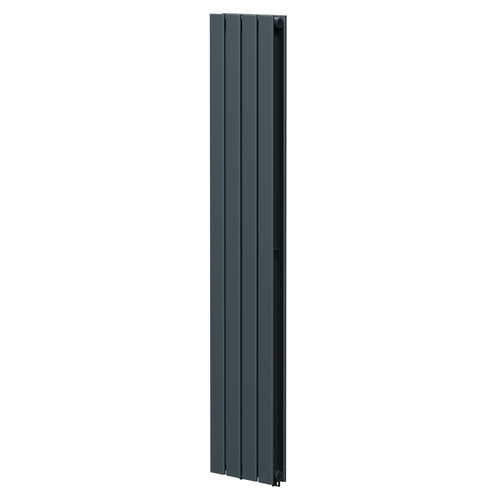Hudson Anthracite 1600mm x 300mm Double Panel Radiator Right Hand View