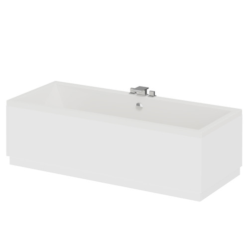 Slim Edge 1700mm x 700mm Straight Double Ended Bath Right Hand View