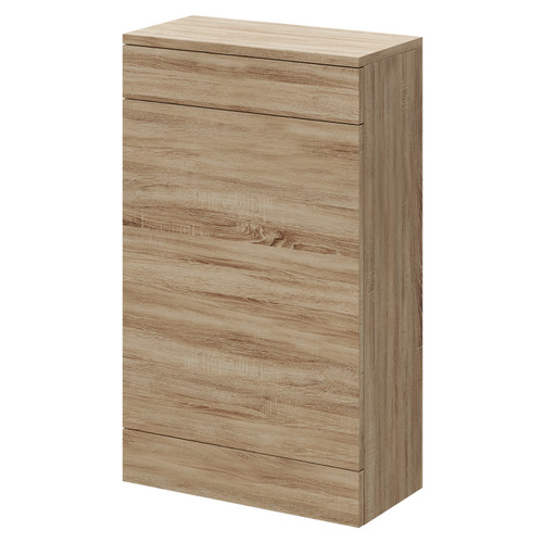 Napoli Bordalino Oak 500mm Toilet Unit Right Hand View