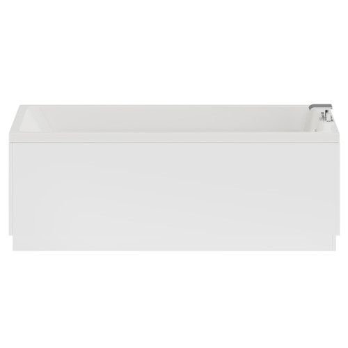 Slim Edge 1500mm x 700mm Straight Single Ended Bath Front View