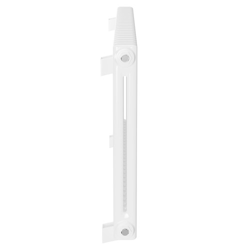 Colosseum White 600mm x 1164mm Double Panel Radiator Side View