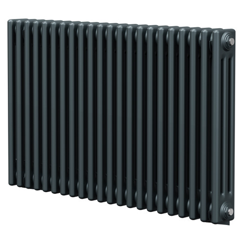 Colosseum Anthracite 600mm x 999mm Triple Panel Radiator Right Hand View