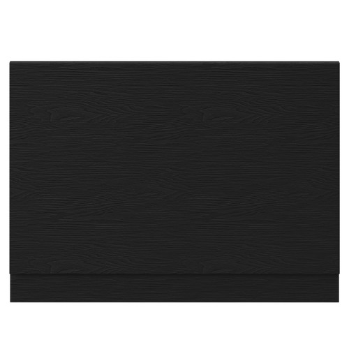 Napoli Nero Oak MFC 750mm End Bath Panel Front View