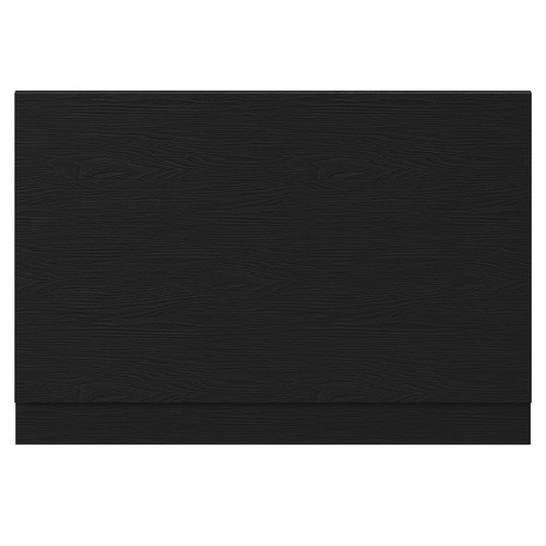 Napoli Nero Oak MFC 800mm End Bath Panel Front View Napoli Nero Oak MFC 800mm End Bath Panel Front View