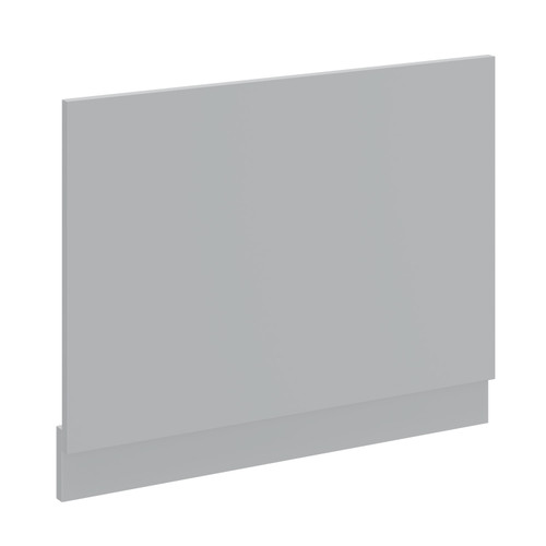 Oslo Matt Grey MDF 700mm End Bath Panel Left Hand View