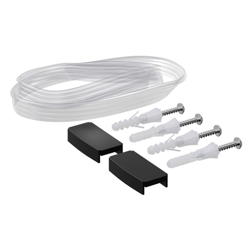 Colore 8mm Matt Black 1850mm Wall Channel Main Image