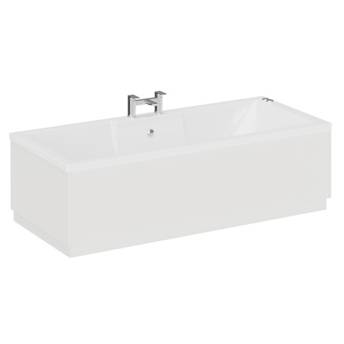 Legend 1500mm x 700mm Left Hand 12 Jet Chrome V-Tec Single Ended Whirlpool Bath Left Hand View