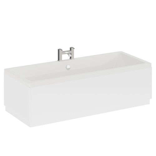 Square 1700mm x 750mm 12 Jet Easifit Double Ended Spa Bath Left Hand View