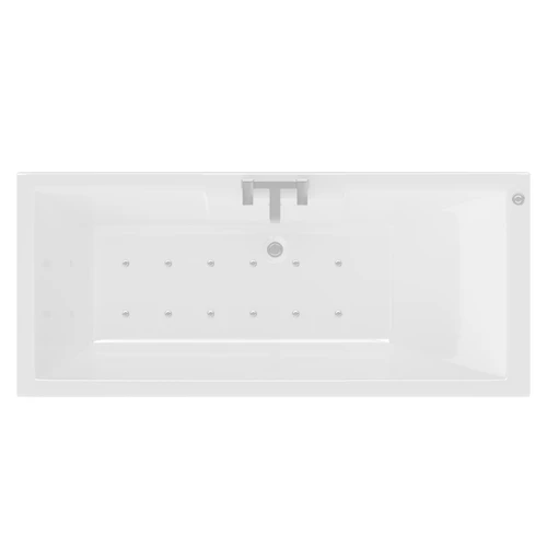 Legend 1700mm x 700mm Left Hand 12 Jet Easifit Single Ended Spa Bath View from Above