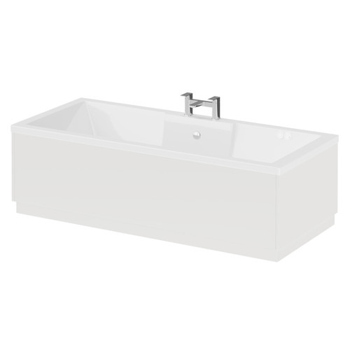 Legend 1700mm x 700mm Left Hand 12 Jet Chrome Flat Jet Single Ended Whirlpool Bath Right Hand View