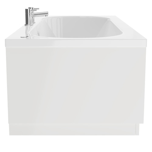 Metropole 1700mm x 700mm 12 Jet Easifit Double Ended Spa Bath Side View