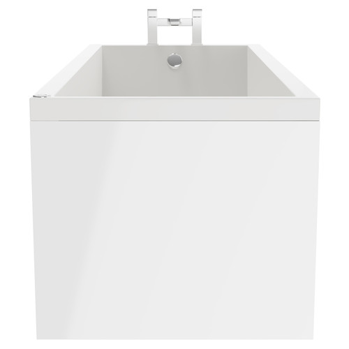 Summit 1800mm x 800mm 12 Jet Easifit Single Ended Spa Bath Side View