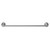 Colore Polished Chrome Industrial Style Wall Mounted Towel Rail Front View Colore Polished Chrome Industrial Style Wall Mounted Towel Rail Front View