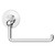 Windsor 1930 Traditional Polished Chrome Wall Mounted Toilet Roll Holder Front View