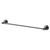 Colore Gunmetal Grey Industrial Style Wall Mounted Towel Rail Right Hand Side View Colore Gunmetal Grey Industrial Style Wall Mounted Towel Rail Right Hand Side View