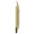 Colore Brushed Brass Overflow Insert for Windsor Basins Side on View