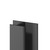 WholePanel 10mm Matt Black Anodised Aluminium Wall Panel H Joint Trim Right Hand Side View