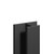 WholePanel 10mm Matt Black Anodised Aluminium Wall Panel H Joint Trim Left Hand Side View