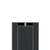 WholePanel 10mm Black Wall Panel H Joint Trim Front View