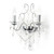 Forum Spa Pro Annalee Polished Chrome/Clear 140mm Wall Light - SP-25253-CHR Front View