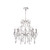 Forum Spa Pro Annalee Polished Chrome/Clear 600mm 8 Light Chandelier - SP-25255-CHR Viewed Switched Off