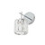 Forum Spa Pegasi Polished Chrome 110mm 1 Lamp Wall Light - SPA-33932-CHR Front View