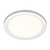 Forum Spa Tauri White 216mm Large 18w LED 5 in 1 Wall/Ceiling Light - SPA-34009-WHT Viewed from a Different Angle