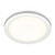 Forum Spa Tauri White 216mm Large 18w LED 5 in 1 Wall/Ceiling Light - SPA-34009-WHT Viewed from a Different Angle
