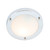 Forum Spa Delphi Polished Chrome 180mm Small LED Flush Ceiling Light - SPA-34046-CHR Viewed from a Different Angle