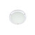 Forum Spa Delphi Polished Chrome 310mm Large LED Flush Ceiling Light - SPA-34047-CHR Front View