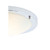 Forum Spa Delphi Polished Chrome 310mm Large LED Flush Ceiling Light - SPA-34047-CHR Viewed from a Different Angle